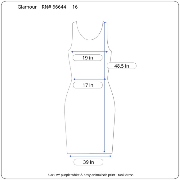 Glamour Multi Color Tiger Print Dress - Sz 16 - Picture 15 of 15